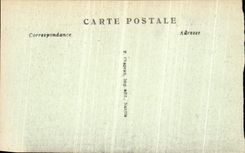 POSTAL Guerande L interior de la VENDIMIA de colegial la tumba de la cripta del borde de Tristan D