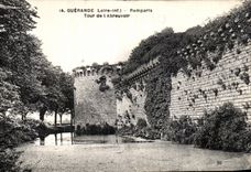 Vuelta de las paredes de Guerande de la POSTAL de la VENDIMIA de L canal de alimentacion