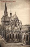 CPA Paris Abside de l eglise Saint Nicolas