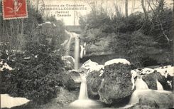 VINTAGE POSTCARD Surroundings of Chambery Bellecombette Jacob the Cascade
