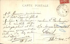 VINTAGE POSTCARD Surroundings of Chambery Bellecombette Jacob the Cascade