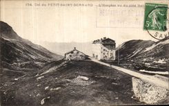 VINTAGE POSTCARD Collar of the Small Saint Bernard L Old people s home Seen Of the Dimension