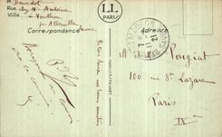 VINTAGE POSTCARD Road De Roselend