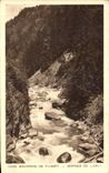 VINTAGE POSTCARD Surroundings De Flumet Falls Of L Arly
