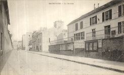 VINTAGE POSTCARD Holy Cyr the Town hall