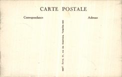 VINTAGE POSTCARD Military academy of Saint Cyr Court of Verdun Militaria