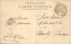 VINTAGE POSTCARD St Cloud the Place D Weapons and Train station