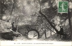 VINTAGE POSTCARD Holy Cloud the Bridge of Section Mountain