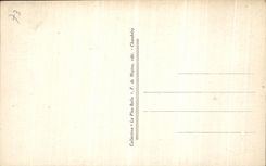 VINTAGE POSTCARD Savoy Pitteresque Great Break in the Rotted Mount and Mont Blanc Seen of Chasseforet