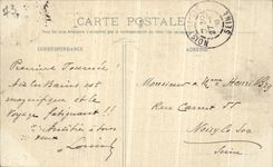 VINTAGE POSTCARD Surroundings D Aix les Bains Chambotte and the lake of Le Bourget