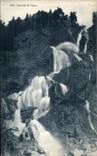 VINTAGE POSTCARD Cascade of Tignes