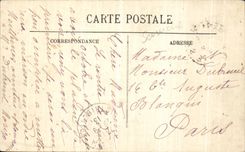 VINTAGE POSTCARD Canal De Savieres Bridge De Portout