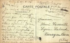 VINTAGE POSTCARD Coligny the Monument