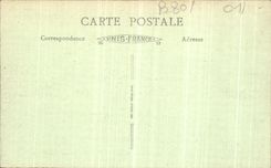 VINTAGE POSTCARD Gex Summit of the Round Mount