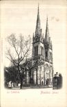 VINTAGE POSTCARD the Cathedral Moulins