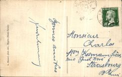 CPA Glacier de Bionnassay Terminus du Chemin de Fer du Mont Blanc