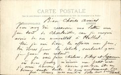 La POSTAL Tournavaux Malavisee de la VENDIMIA entro de las gargantas de Semoy