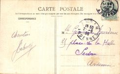 VINTAGE POSTCARD Givet View
