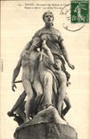 CPA Troyes Monument des Enfants de l Aude Vaincre ou Mourir Alfred Boucher 