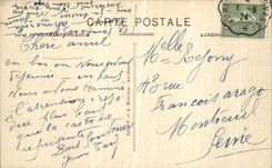 VINTAGE POSTCARD the Pitteresque Cantal the Large one turning of the Road of Puy Mary