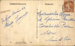 VINTAGE POSTCARD Vic On Cere the Step De Cere