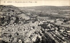 VINTAGE POSTCARD L Auvergne Murat View taken of the Virgin