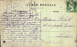 El castillo de Francois del conac de la POSTAL de la VENDIMIA la torre del gobernador lleva la entrada de D de la torre