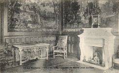 Gabinete del ayuntamiento de La Rochelle de la POSTAL de la VENDIMIA prefecto del Jean Guitton