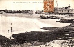 POSTAL Royan Pontaillac de la VENDIMIA una esquina de la playa