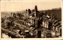 VINTAGE POSTCARD Uzerche the Pearl of the Limousin View old castles
