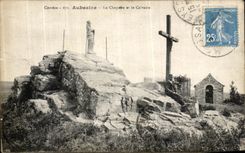 VINTAGE POSTCARD Aubazine La Chapelle and the Martyrdom