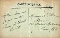 VINTAGE POSTCARD Beynat On the Brook D Espont