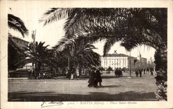 VINTAGE POSTCARD Bastia Places Corsica Saint Nicolas