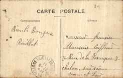 VINTAGE POSTCARD Dijon Rules of Garibaldi