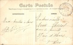 Puerta meridional de la catedral de Bourges de la POSTAL de la VENDIMIA