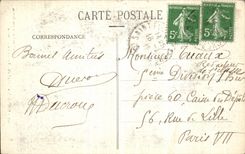 Puerta santa Etienne de la catedral de Bourges de la POSTAL de la VENDIMIA