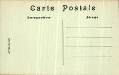 VINTAGE POSTCARD Pouliguen Top of the PEN Castle Seen Of the Beach