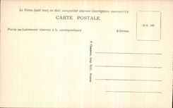 VINTAGE POSTCARD Pouliguen Wood Close the Road of Penchateau