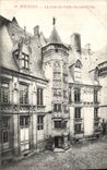 Corte de Bourges de la POSTAL de la VENDIMIA del corazon de Jacques del paladar