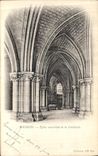 Iglesia de Bourges Soulerraine de la POSTAL de la VENDIMIA de la catedral