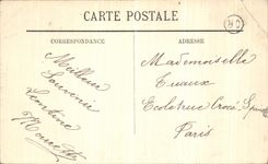 POSTAL Bourges de la VENDIMIA el corazon de Jacques del paladar el techo de la camara acorazada