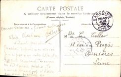 VINTAGE POSTCARD Surroundings De Sancoins Pits Of the Castle of Bannegon