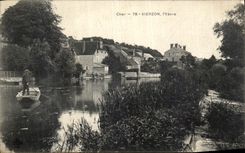 VINTAGE POSTCARD Vierzon L Yevre