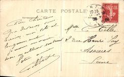 VINTAGE POSTCARD Vierzon L Yevre