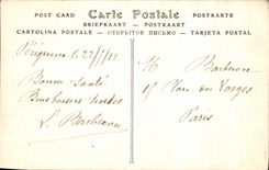 VINTAGE POSTCARD Perigueux Rules of the Bugeaud Marshal