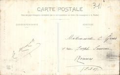 CPA Toulouse Facade De L Hotel De Pierre 