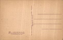 VINTAGE POSTCARD Lamalou les Bains a Sawage Site in the Falls has Colombieres On Orb