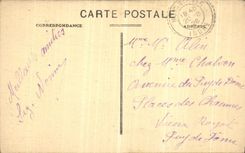 Chateaux de la POSTAL de la VENDIMIA de L restores feudales del castillo del St Chartier de Indre