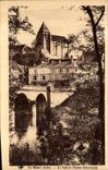VINTAGE POSTCARD the White the Bridge and L Church Cyran Saint