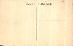 VINTAGE POSTCARD Plane Cluny in relief of L Abbey